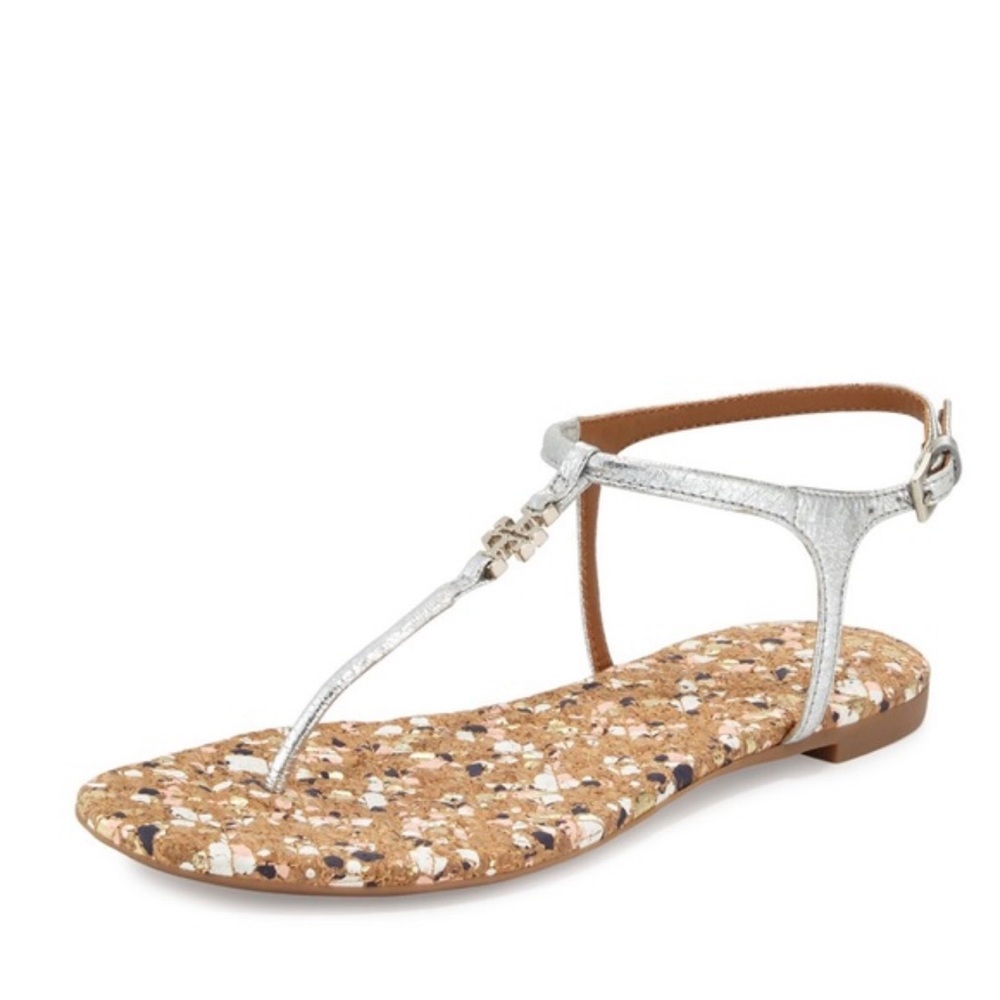 Tory Burch Stylish‎ Silver Sandals for Women